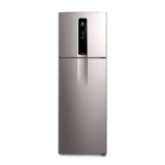 Heladera No Frost Inverter 408L Electrolux Top Freezer IF43s Plata
