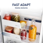 Heladera No Frost Inverter 408L Electrolux Top Freezer IF43s Plata - Image 7