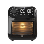 Freidora De Aire + Horno Eléctrico Peugeot Poitiers PN-EO251 12L 1800W Negra