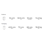 Cava De Vinos Vondom Para 18 Botellas Con Estantes De Madera - Image 6