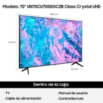 Smart Tv Samsung Crystal UHD 4k 70" - Image 5