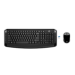 Combo Teclado y Mouse Inalámbricos HP 300 Negro 3ML04AA