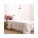 Acolchado 1 1/2 Plaza Casablanca Oro Liso - Image 4