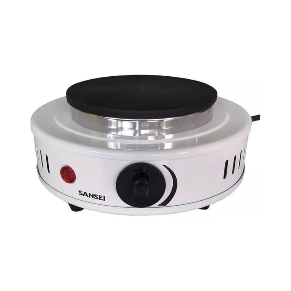 Anafe Eléctrico 1 Hornalla 500W Sansei ANSN1MWP Blanco (2) Anafe Eléctrico 1 Hornalla 500W Sansei ANSN1MWP Blanco