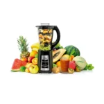 Licuadora 1.75Lts 550W C/Pulsador + Vaso de Vidrio Atma LV24B2AP Negro - Image 4