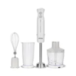 Mixer 600W 2 Velocidades + Accesorios Atma LM8530P Blanco