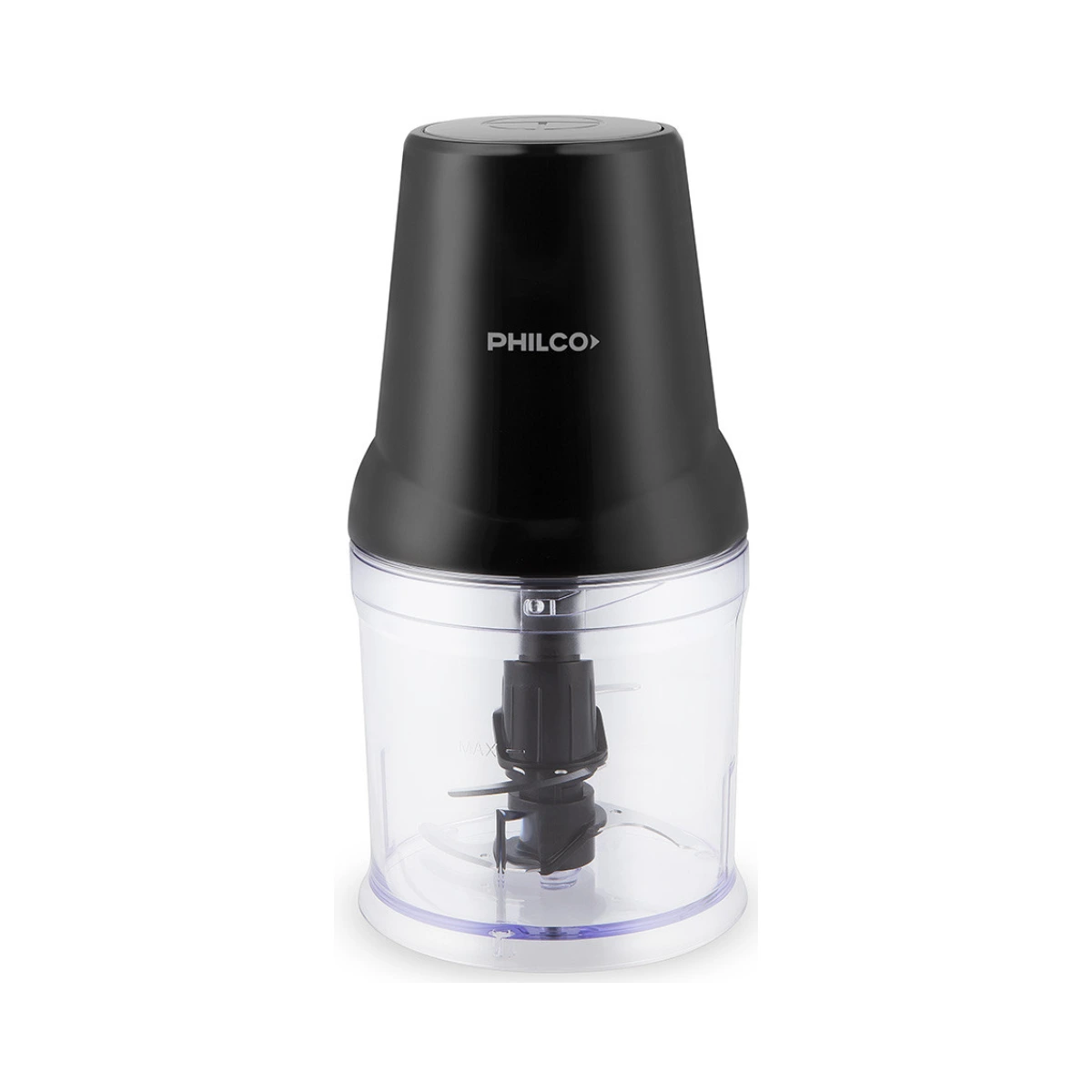 Picador de Alimentos 500W Base Antideslizante Philco Negro (7) Picador de Alimentos 500W Base Antideslizante Philco Negro