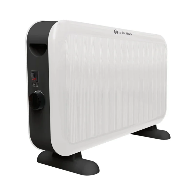 Calefactor Convector Electrico WhitenBlack CNWB01 2000w Blanco