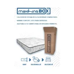 Colchón de Espuma Maxiking Box 2 Plazas 1.40x1.90x22 cm Caja Alta Densidad - Image 7