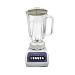 Licuadora 600 W 1.5Lts Vaso Vidrio Retro Kanji KJH-BL0600LA01 Blanca