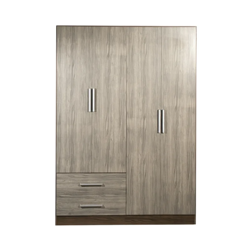 Ropero Maximo 4 Puertas 2 Cajones Venezia Pinot Nogal 1