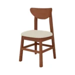 Silla de Pino Norway 146 Castaño Asiento Tapizado Inmacol