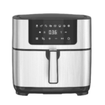 Freidora de Aire Tech Go AF65G-RS 6.5L 8 Programas Acero Inoxidable