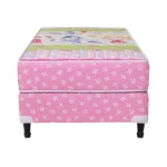 Conjunto Sommier Espuma Maxiking Atardecer 1 Plaza Infantil Rosa 0.80x1.90 - Image 2
