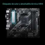 Motherboard Asus PRIME A520M-A II AM4 DDR4 Aura Sync RGB - Image 6