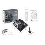 Motherboard Asus PRIME B650M-A AX6 II AM5 DDR5 Wifi 6 PCIe 4.0 Aura Sync RGB - Image 7