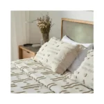 Acolchado Fullblanc FUL015 DSN1 C Edredon Queen 240x260cm Microfib+2 Almohada C/Crudo - Image 2