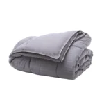 Acolchado Fullblanc FUL052 GO  Queen 240x260cm Microfib+Fib.Silicona Gris Os - Image 2