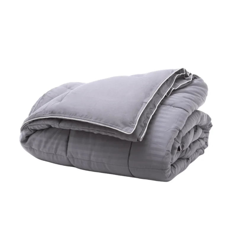 Acolchado Fullblanc FUL052 GO Queen 240x260cm MicrofibFib.Silicona Gris Os 1