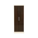 Armario Multiuso 2 Puertas Chocolate/Maple