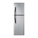 Heladera Con Freezer Cíclica 314 Lts Gris Drean Hdr320f00s Color Steel