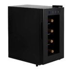 Cava de Vinos TechGO Para 8 Botellas KWS-8E Termoeléctrica Negra - Image 2