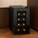 Cava de Vinos TechGO Para 8 Botellas KWS-8E Termoeléctrica Negra - Image 3