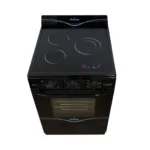 Cocina Eléctrica Florencia 8637E 56cm 3 Hornallas Vitrocerámico Digital Negra - Image 2