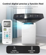 A/A Portatil 3200w Frio/Calor Display Digital Control Remoto - Image 4